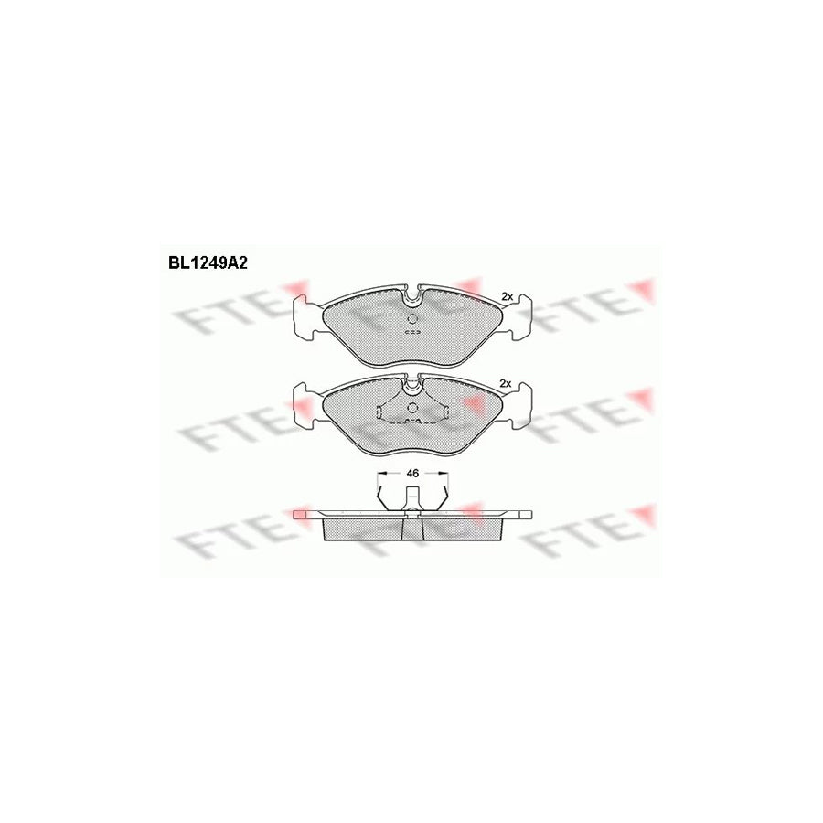 Fte BL1249A2 Brake Pad Set | ML Performance UK Car Parts