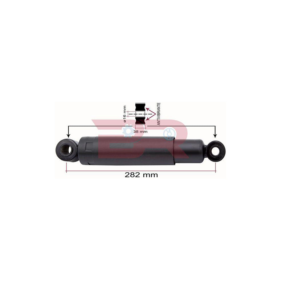 Botto Ricambi BRCA5775 Shock Absorber For Iveco Daily