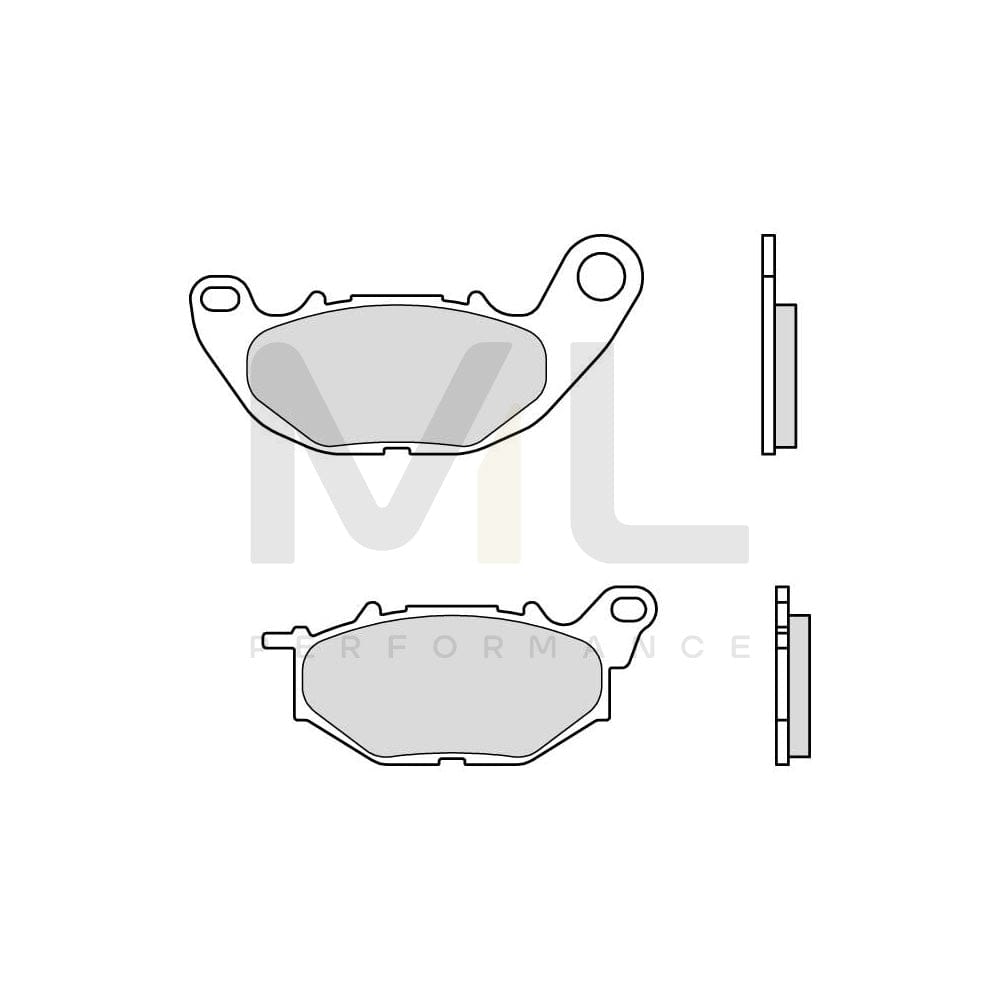 Brembo Carbon Ceramic, Road 07Ya52Cc Brake Pad Set Front And Rear | ML Performance Car Parts