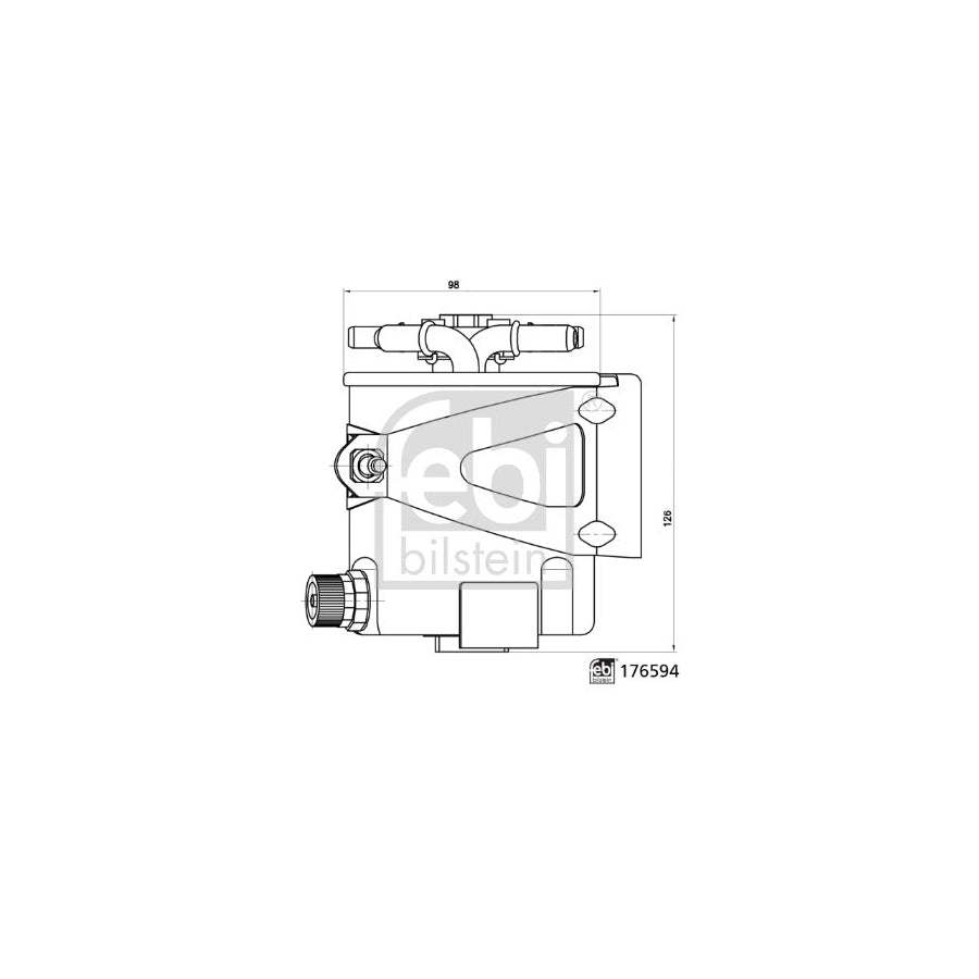 Febi Bilstein 176594 Fuel Filter