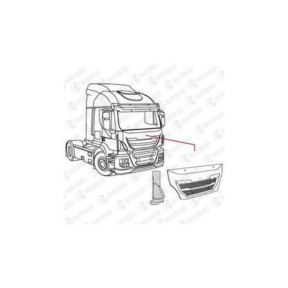 Covind 570/160 Air Deflector, Driver Cab | ML Performance UK