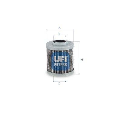 UFI 85.189.00 Filter, Operating Hydraulics