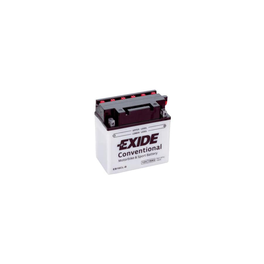 Exide EB16CL-B 12V Conventional Motorcycle Battery | ML Performance UK Car Parts