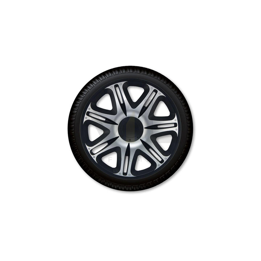 J-TEC Nascar, Silver Black J13158 Wheel trims 13 Inch Black/Silver | ML Performance Car Parts