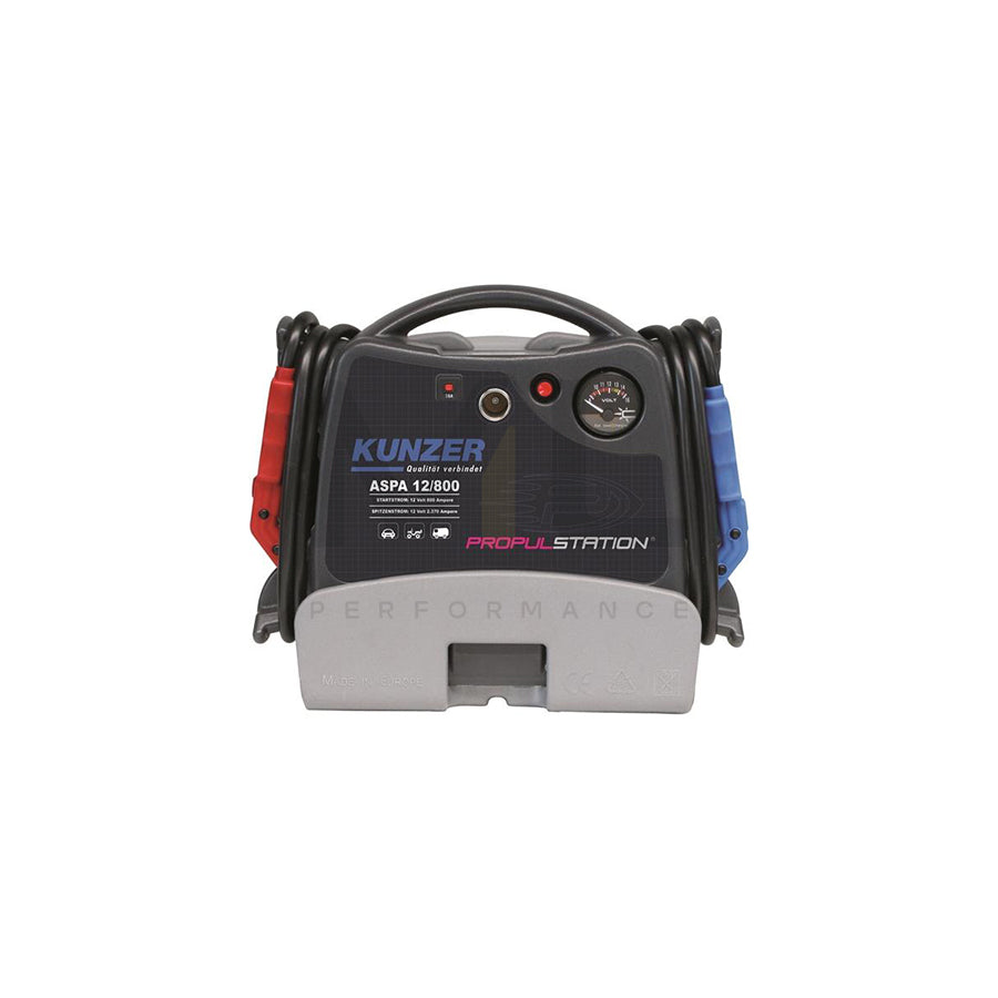 KUNZER ASPA 12/800 Battery Charger with jump starter, 230V, 12V | ML Performance Car Parts