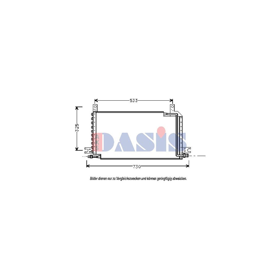 AKS Dasis 352010N Air Conditioning Condenser | ML Performance UK