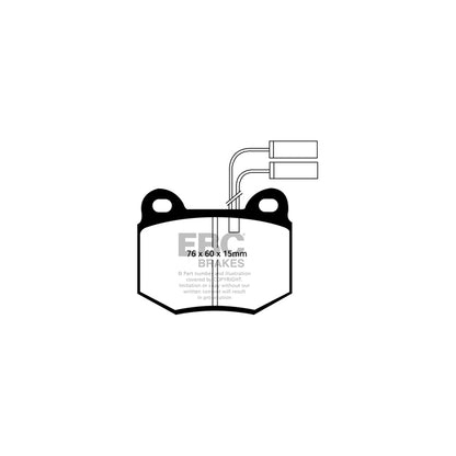 EBC PDKF020 Alfa Romeo 75 Ultimax Front Brake Pad & Plain Disc Kit - ATE Caliper 2 | ML Performance UK Car Parts