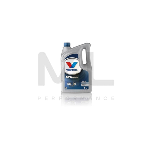 Valvoline SynPower XL-III C3 5W-30 Fully Synthetic Engine Oil 5l | Engine Oil | ML Car Parts UK | ML Performance