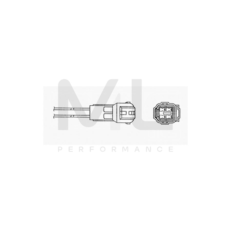 NTK Lambda Sensor / O2 Sensor (NGK 0064) - OZA577-H15 | ML Car Parts UK | ML Performance