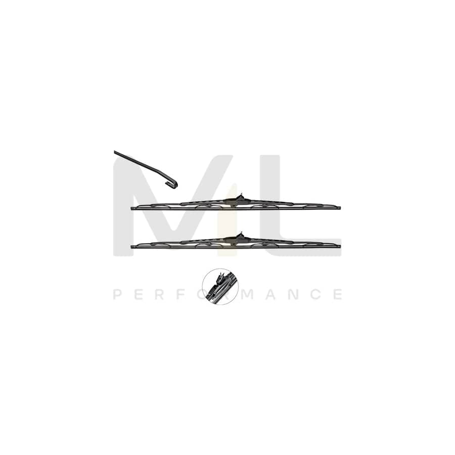 Valeo Silencio Specific Wiper Blade Set Vm206 | Wiper Blades UK | ML Performance Car Parts