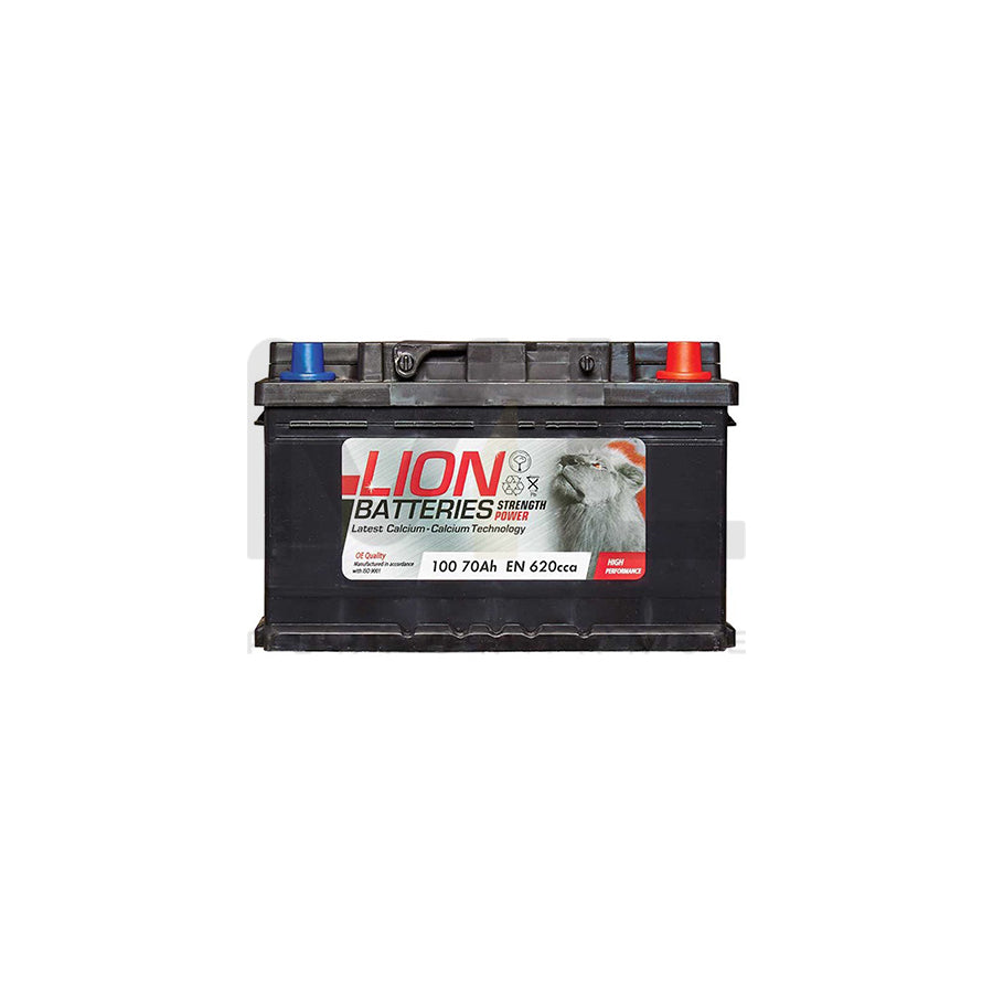 Lion 100 Car Battery - (70Ah) 3 Year Guarantee | ML Performance UK Car Parts