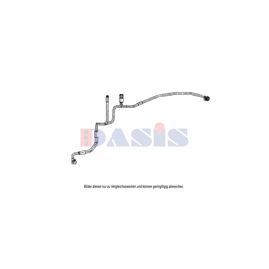 AKS Dasis 885820N High Pressure Line, Air Conditioning For Ford Mondeo | ML Performance UK