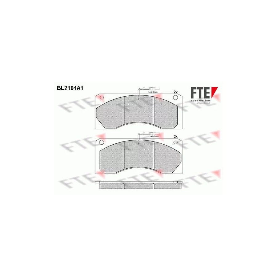 Fte BL2194A1 Brake Pad Set | ML Performance UK Car Parts