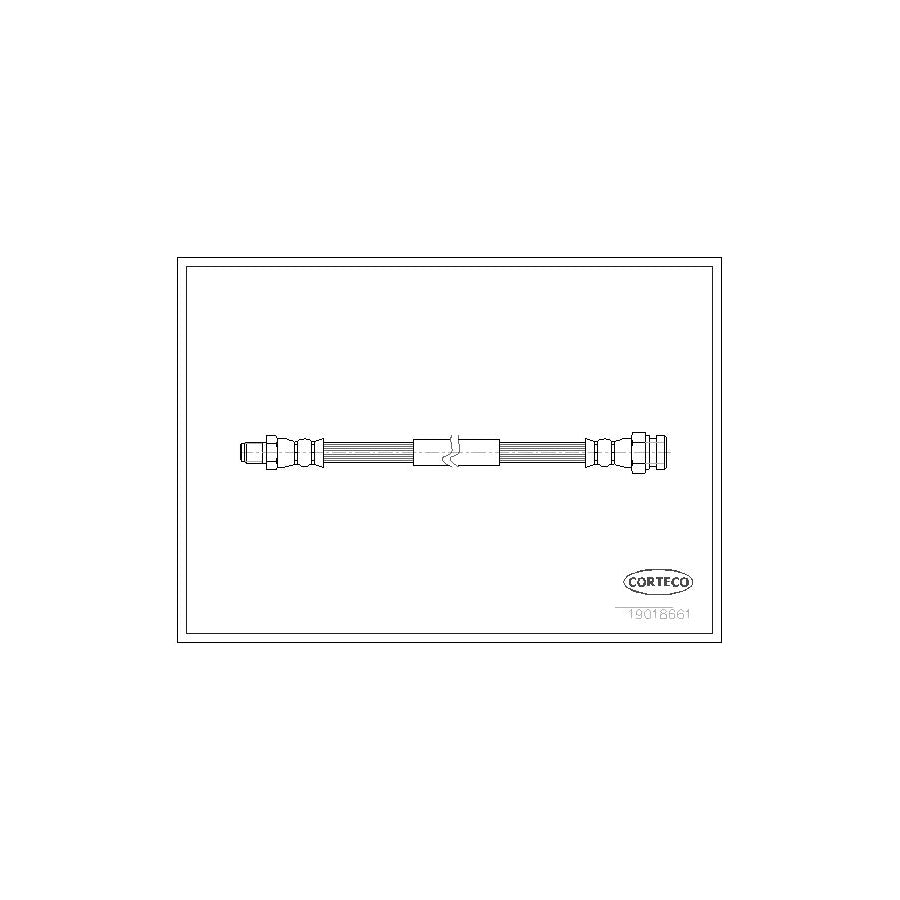 Corteco 19018661 Brake Hose | ML Performance UK