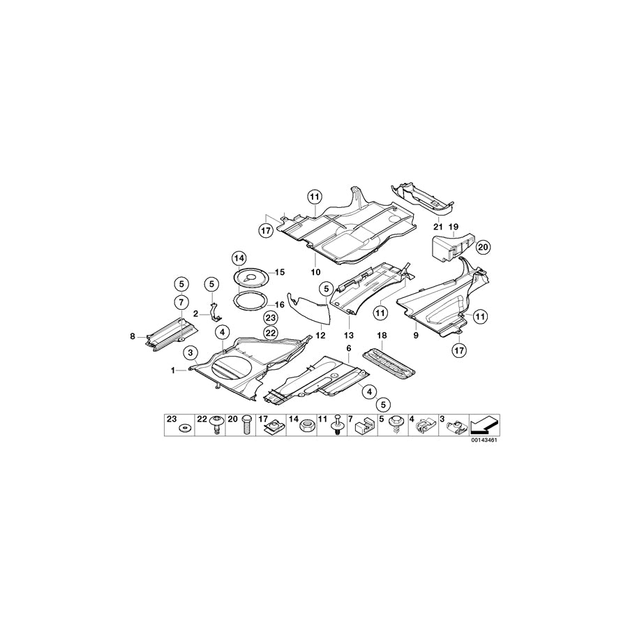 Genuine BMW 51718264208 E46 Hex Bolt (Inc. 318Ci) | ML Performance UK Car Parts