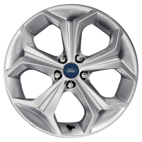 GENUINE FORD 1693735 x4 SET OF 4 GALAXY - S-MAX ALLOY WHEEL 18" 5-SPOKE Y DESIGN, SILVER, 2010 - 2015 | ML Performance UK