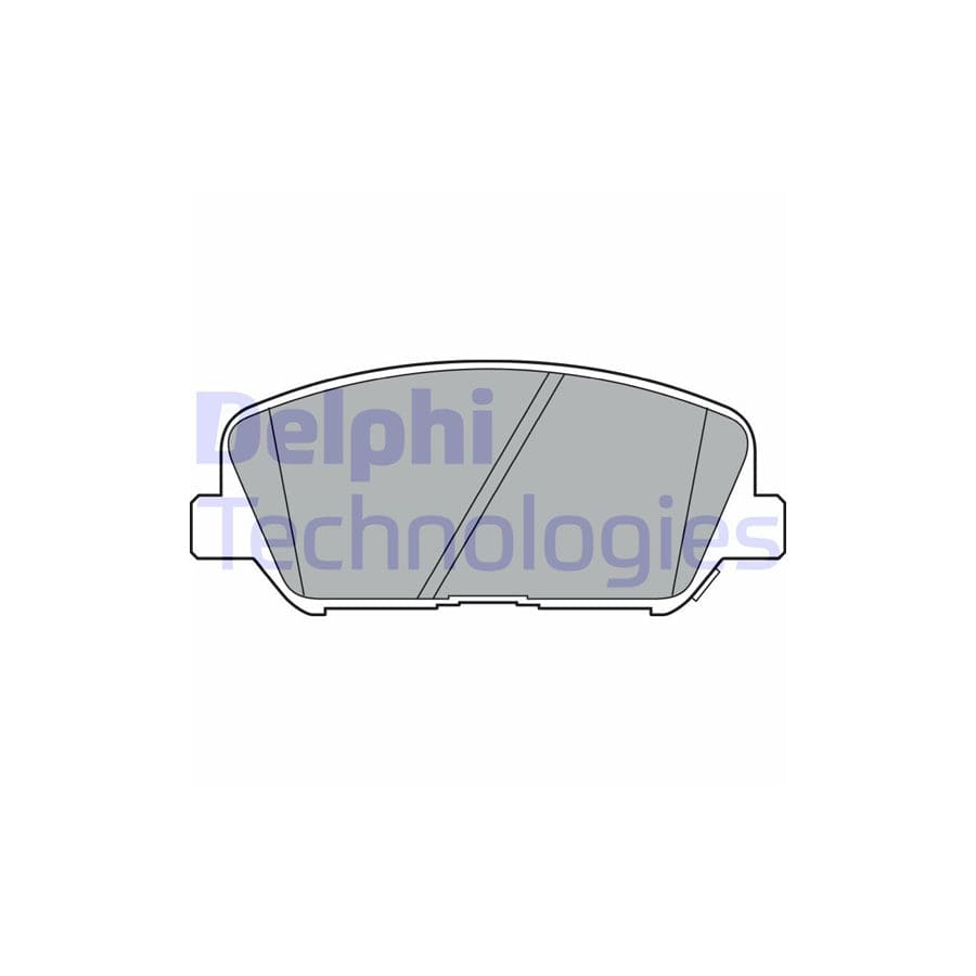 Delphi Lp2477 Brake Pad Set