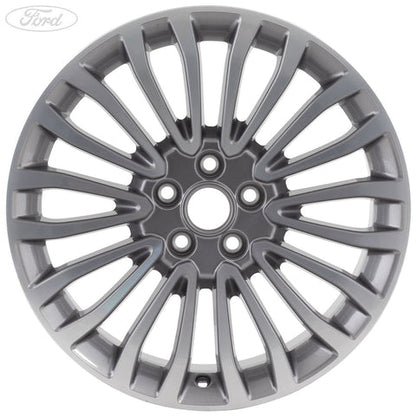 GENUINE FORD 2225227 MONDEO ALLOY WHEEL 18" 10 X 2-SPOKE DESIGN, FLASH GREY MACHINED | ML Performance UK