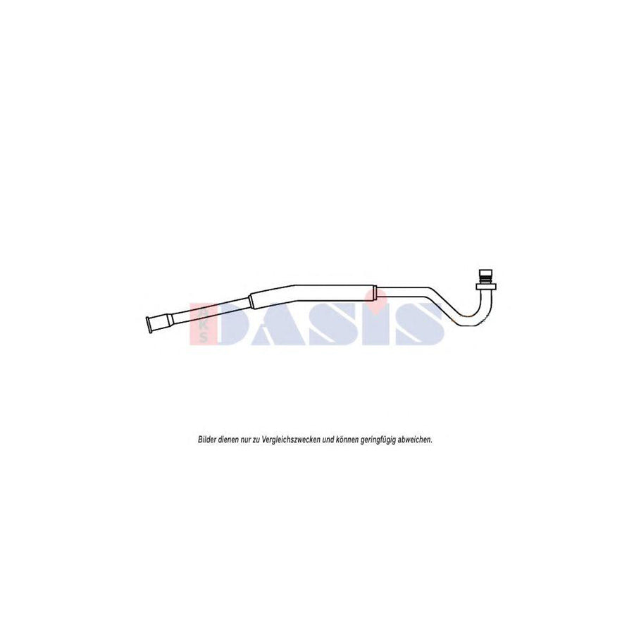 AKS Dasis 885824N High- / Low Pressure Line, Air Conditioning For Ford Mondeo | ML Performance UK