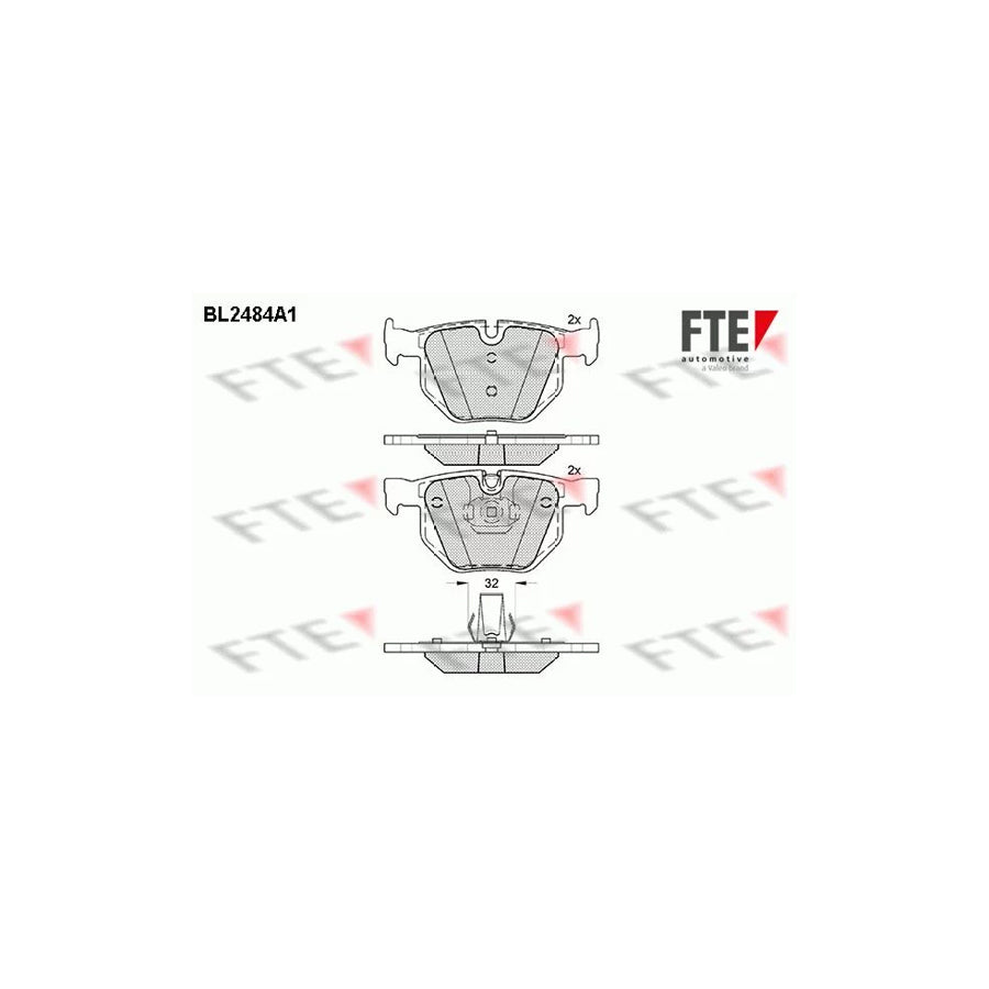 Fte 9010760 Brake Pad Set | ML Performance UK Car Parts