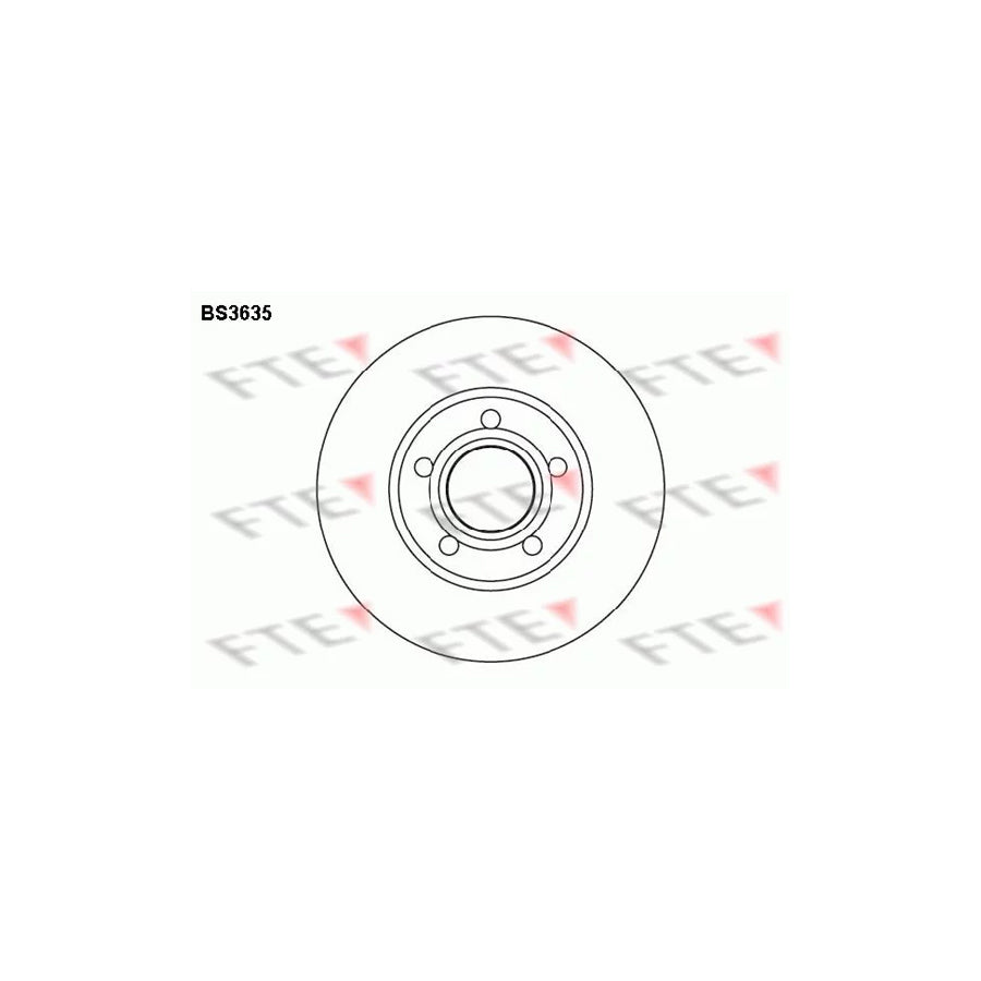 Fte BS3635 Brake Disc | ML Performance UK Car Parts