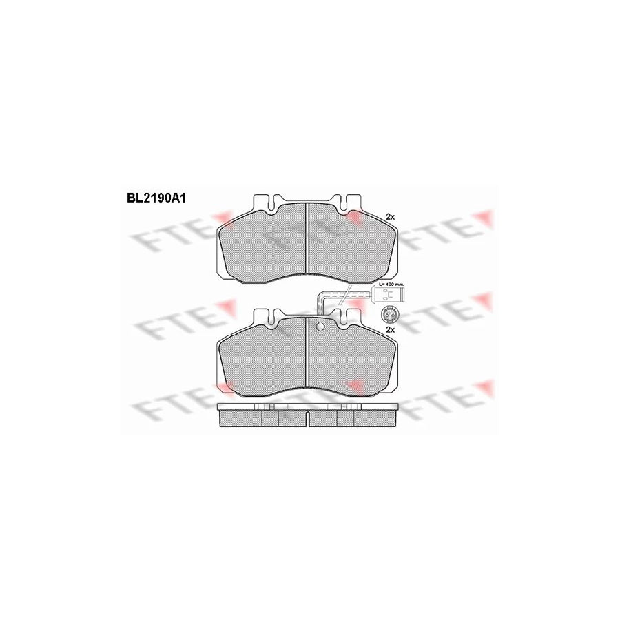 Fte BL2190A1 Brake Pad Set | ML Performance UK Car Parts