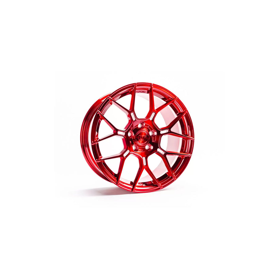 VR Forged D09 Wheel Package Toyota GR Corolla 18x9.5 Brushed Red