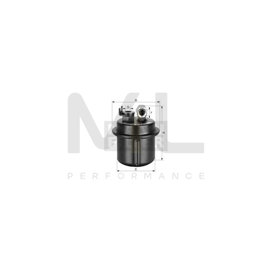 MANN-FILTER WK 76/2 Fuel filter In-Line Filter | ML Performance Car Parts