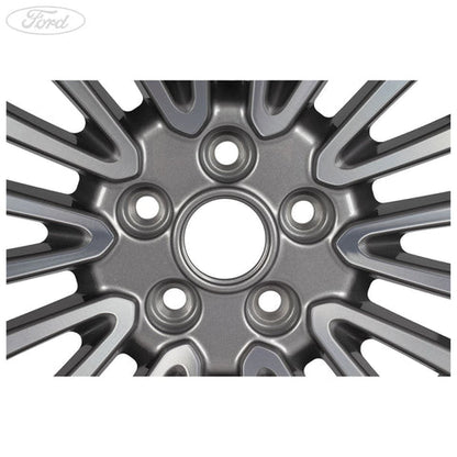 GENUINE FORD 2225227 MONDEO ALLOY WHEEL 18" 10 X 2-SPOKE DESIGN, FLASH GREY MACHINED | ML Performance UK