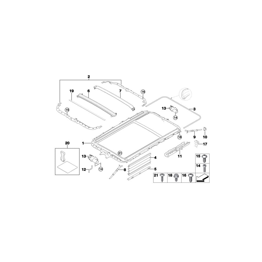 Genuine BMW 54137031130 F15 E70 Valve (Inc. 316d) | ML Performance UK Car Parts