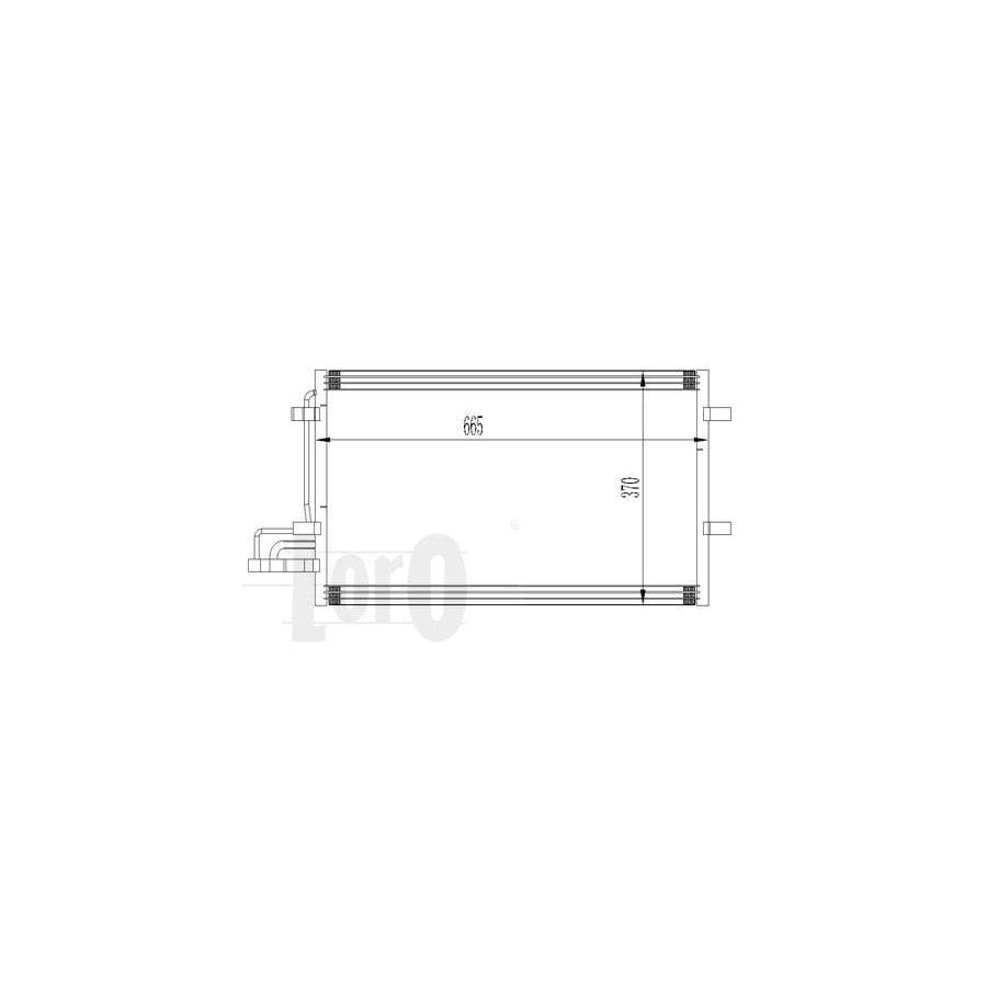 Abakus 0170160015 Air Conditioning Condenser | ML Performance UK