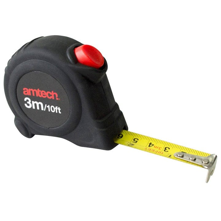 Amtech 3m x 16mm Self Locking Measuring Tape | ML Performance DIY & Power Tools