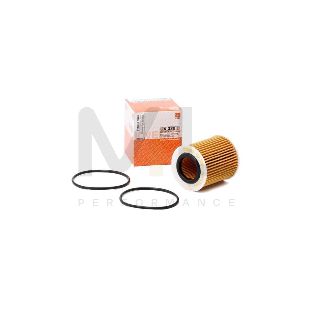 MAHLE ORIGINAL OX 386D Oil Filter Filter Insert | ML Performance Car Parts