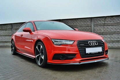 Maxton Design Audi S7 / A7 S-Line C7 FL Front Splitter