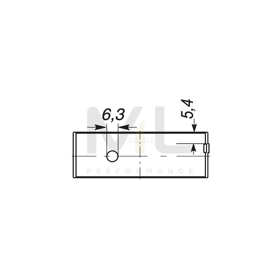 MAHLE ORIGINAL TH 66 83 Engine thermostat Opening Temperature: 83��C, with seal | ML Performance Car Parts