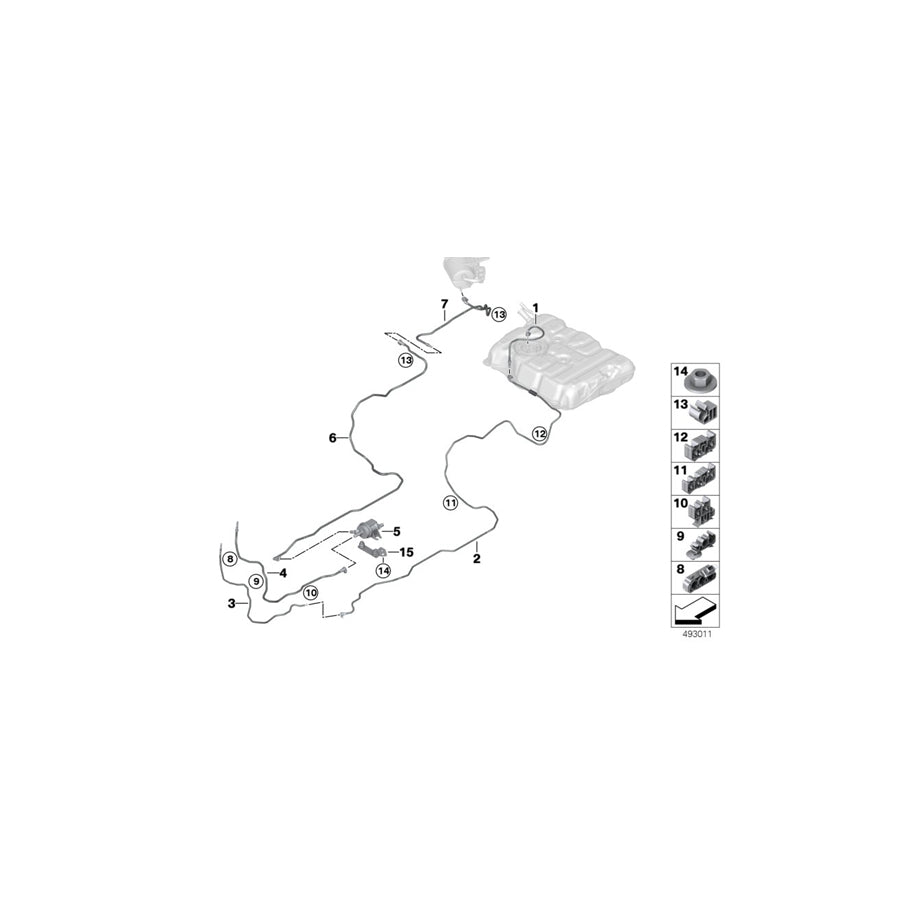 Genuine BMW 16137424007 G05 G30 G01 Insulation Valve (Inc. X3 30eX, 530e & X5 45eX) | ML Performance UK