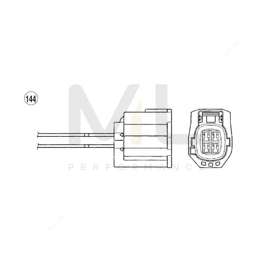 NTK Lambda Sensor - Oxygen / O2 Sensor (NGK 96880) - OZA495-F23 | ML Car Parts UK | ML Performance