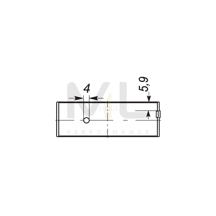 MAHLE ORIGINAL TM 55 105 Engine thermostat Opening Temperature: 105��C, with seal | ML Performance Car Parts