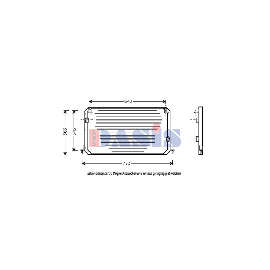 AKS Dasis 212990N Air Conditioning Condenser | ML Performance UK