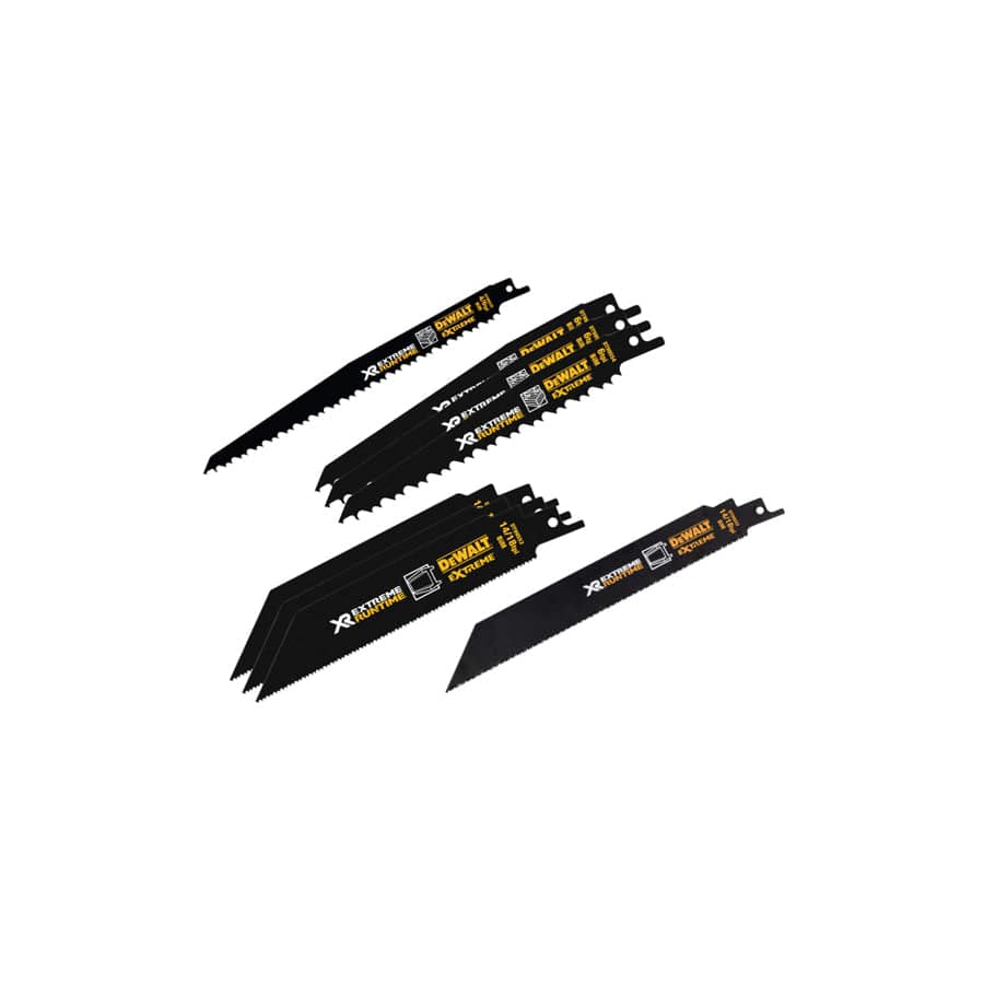 DEWALT DEWDT99551QZ DT99551 XR Reciprocating Saw Blade Set, 8 Piece | ML Performance UK