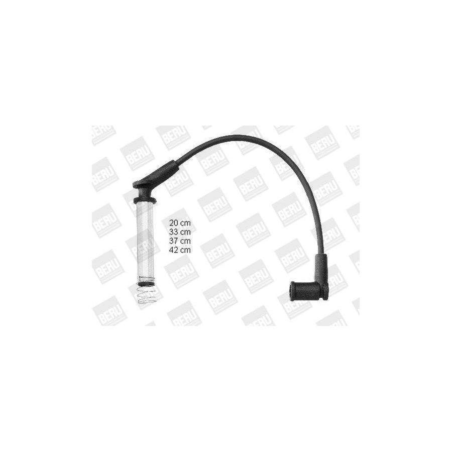 Beru ZEF1542 Ignition Cable Kit For Ford Ka Hatchback (Rb)