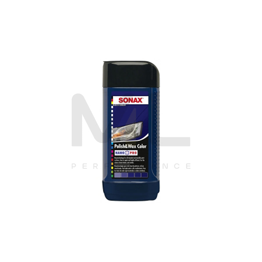 Sonax Polish + Wax COLOR Blue 250ml | ML Performance Car Care