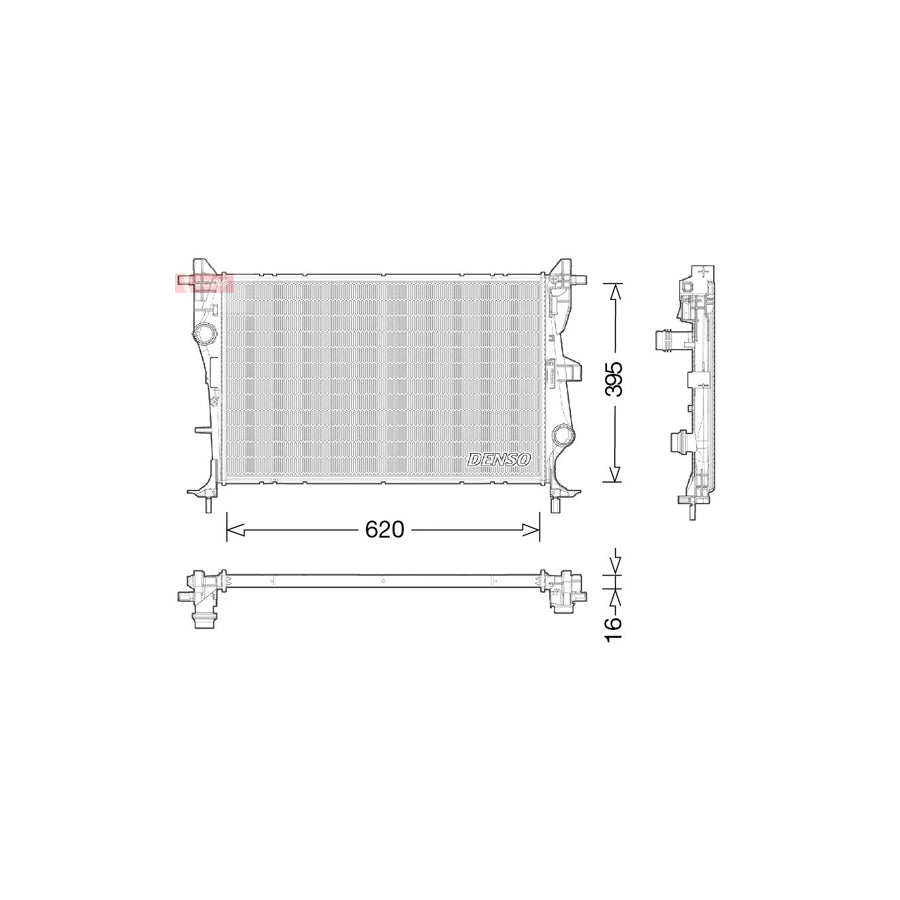 Denso DRM06038 Drm06038 Engine Radiator | ML Performance UK