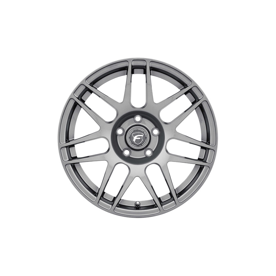 Forgestar F27370022P44 17x10 F14 Drag Deep Concave 5x120 ET44 BS7.25 Gloss Anthracite Drag Racing Wheel