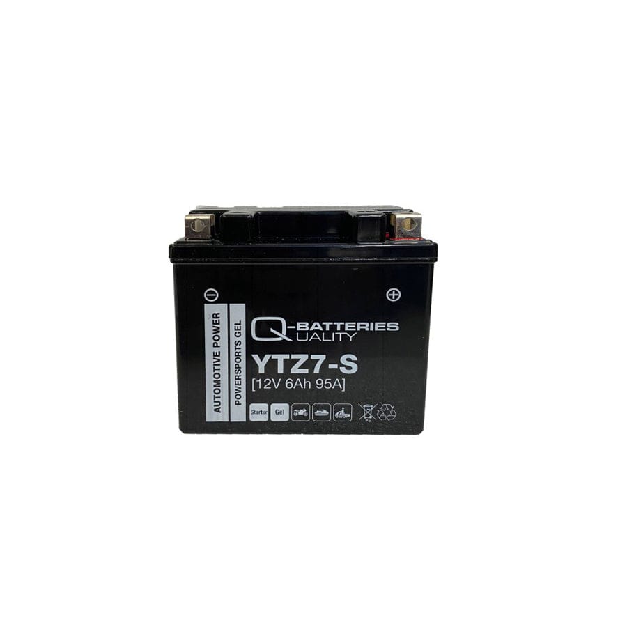 Q-Batteries Motorcycle Battery YTZ7S Gel 57902 12V 6 Ah 95A | ML Performance UK Car Parts