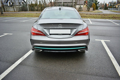 Maxton Design Mercedes Benz CLA-Class C117 AMG-Line (Facelift) Rear Side Splitters