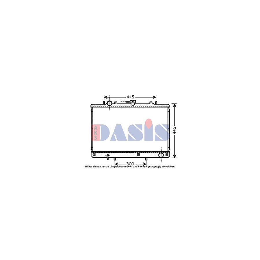 AKS Dasis 352016N Air Conditioning Condenser For Subaru Impreza | ML Performance UK