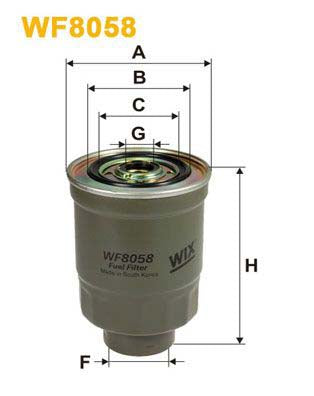 WIX Filters WF8058 Fuel Filter