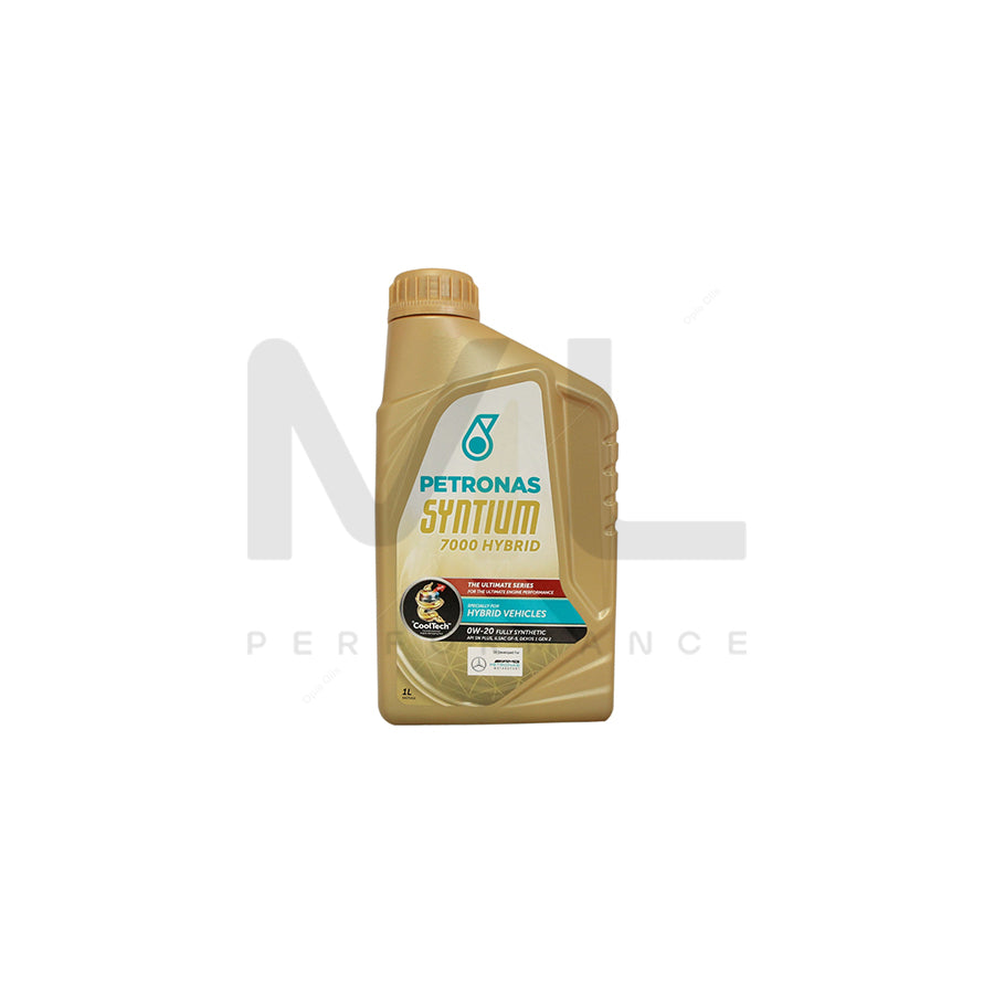 PETRONAS Syntium 7000 Hybrid 0W-20 Fully Synthetic Car Engine Oil 1l | Engine Oil | ML Car Parts UK | ML Performance