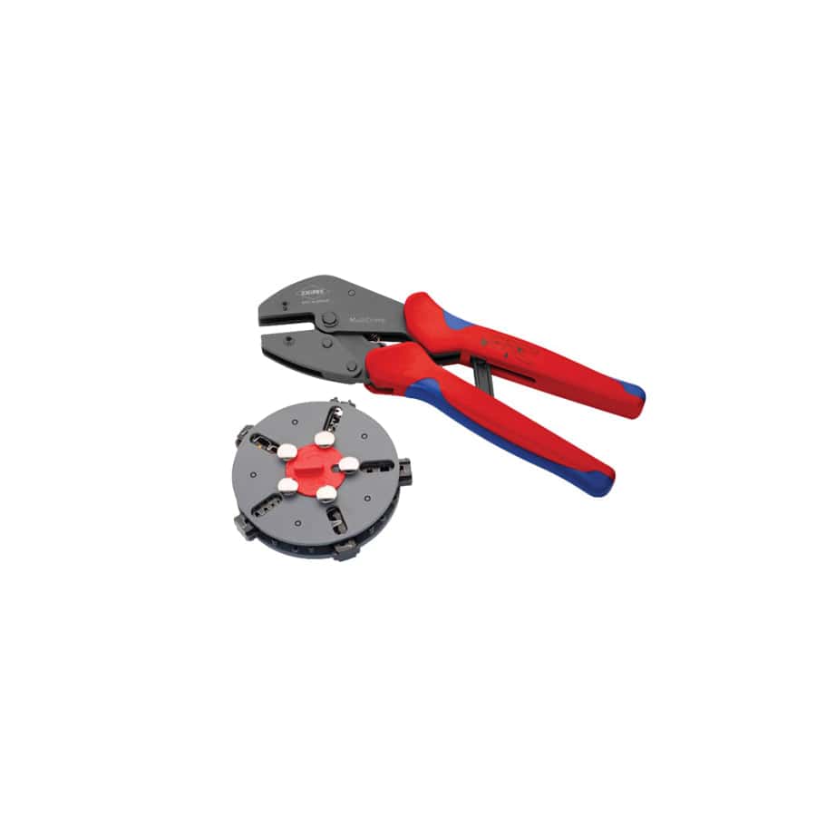 Knipex KPX973302 Multicrimp® Pliers Set - 5 Quick Change Cartridges | ML Performance UK